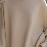 Ausra – poncho de punto elegante