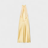 Gala – Vestido de Satén con Halter