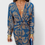 Lucía - Vestido Elegante de Manga Larga