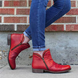 Daina – Botas de cuero cómodas