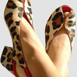 Louison | Sandalias de leopardo