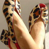 Louison | Zapatillas con estampado de leopardo