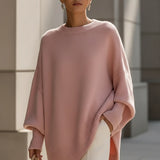 Ausra – poncho de punto elegante