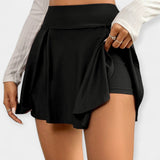 Pantalones Cortos con Falda