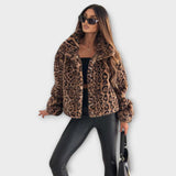 Milda - Chaqueta de Leopardo