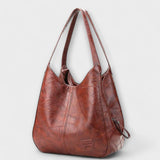 Lora. - Bolso de Cuero Vintage