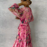 Luísa™ | Vestido Floral Romántico