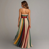 FLORA - Vestido de colores sin mangas