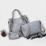 Lora. - Conjunto de bolsas vintage de 4 piezas