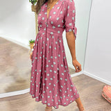 Monica™ | Vestido Elegante con Lunares