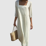 Nádia | Vestido de Verano de Lino