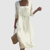 Nádia | Vestido de Verano de Lino