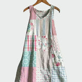 Vestido con Patrones Pastel