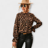 Kayla - Camisa de leopardo