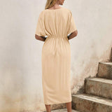 Kaye | Elegante Vestido Midi Envoltura