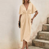 Kaye | Elegante Vestido Midi Envoltura