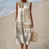 Fiona | Vestido Midi Sin Mangas