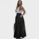 Tzafira – Elegante falda maxi con cintura alta