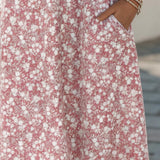 Carmen | Vestido midi floral suelto y ligero