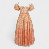 Vestido Vasariná Valentina Floral Coral