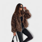 Ausra - Chaqueta de Leopardo