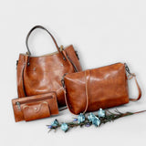 Lora. - Conjunto de bolsas vintage de 4 piezas