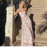Vestido Maxi de Encaje – Vestido Elegante y Romántico para Mujeres