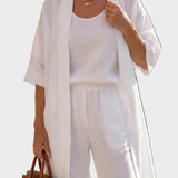 Linnea - Conjunto ligero de lino