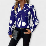 Katherine | Blusa elegante de manga larga con escote en V