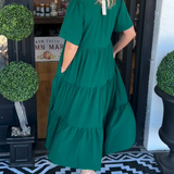Carlota | Vestido maxi con movimiento
