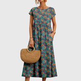 Valencia - Vestido Floral Elegante