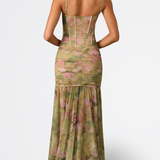ISAMARA | Vestido Largo con Corsé