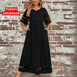 Katherine | Vestido Elegante que Cubre el Abdomen