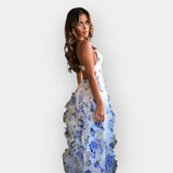 Maxi Vestido con Volantes