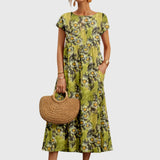 Valencia - Vestido Floral Elegante