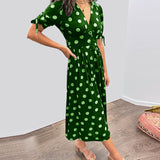 Monica™ | Vestido Elegante con Lunares