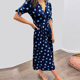 Monica™ | Vestido Elegante con Lunares