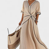 Emília – Vestido Largo Prugasta