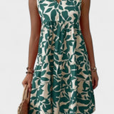 Sofia – Vestido de Verano Floral en Forma A