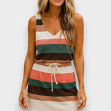Jemma – Mini Vestido a Rayas