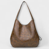 Lora. - Bolso de Cuero Vintage