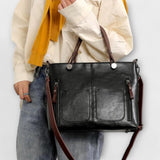 Lora. - Elegante bolso de cuero