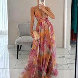 Madeline | Vestido Largo Floral que Aporta Elegancia Sin Esfuerzo
