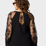 Celina - vestido midi clásico para ocasiones especiales