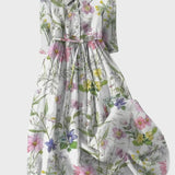 Vestido largo de colores