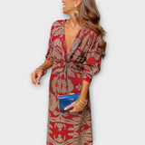 Lucía - Vestido Elegante de Manga Larga