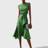 Andrea - Vestido asimétrico con elegantes detalles