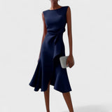 Andrea - Vestido asimétrico con elegantes detalles