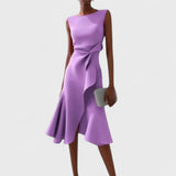 Andrea - Vestido asimétrico con elegantes detalles