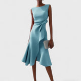 Andrea - Vestido asimétrico con elegantes detalles